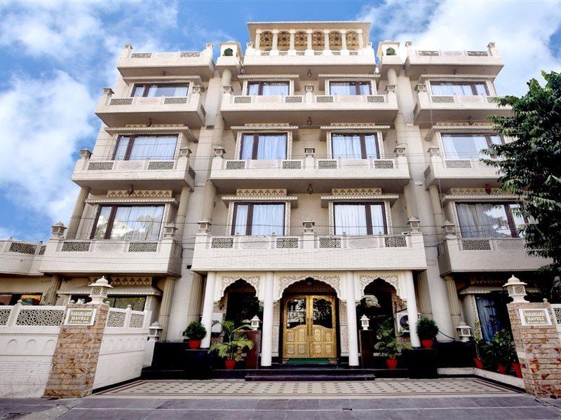 Hotel Nahargarh Haveli-Near Train Station Metro Divisione di Divisione di Jaipur Esterno foto